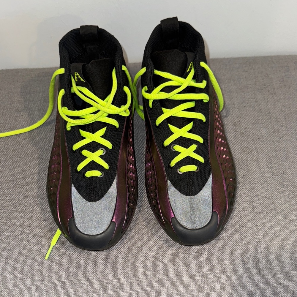 Adidas Anthony Edward’s Kids' Sneakers with Neon Accents